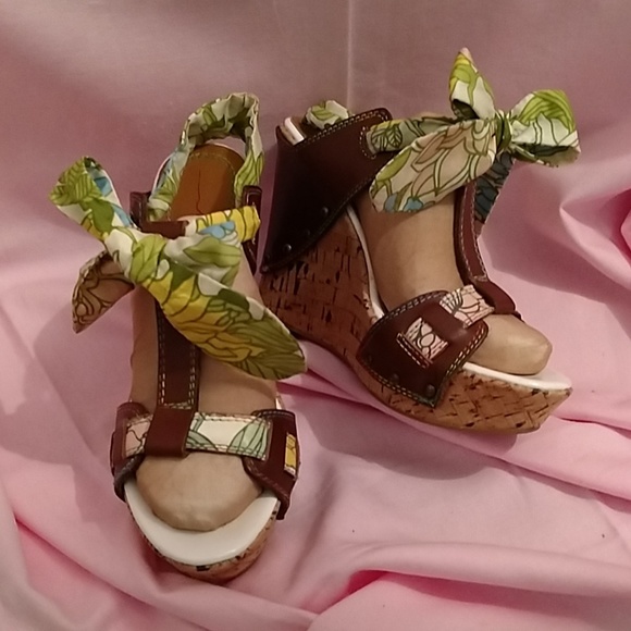 Miss Sixty Shoes - 🎀 Miss Sixty cork wedge sandals
